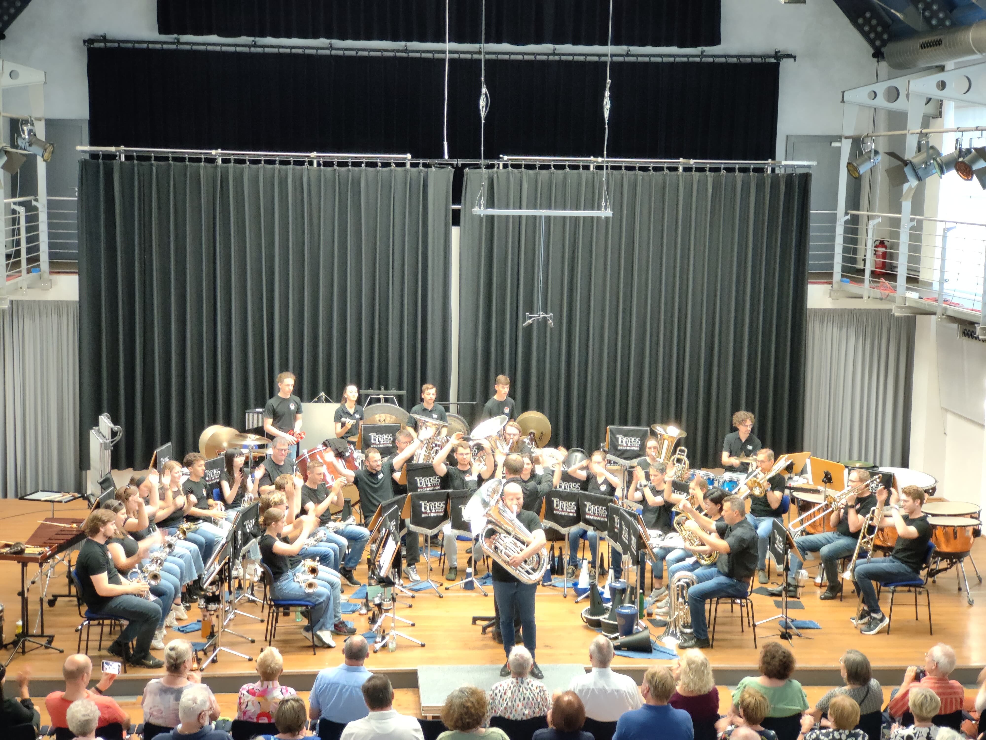 Brass Band Camp in Alteglofsheim: Intensive Probenarbeit und musikalische Höhepunkte